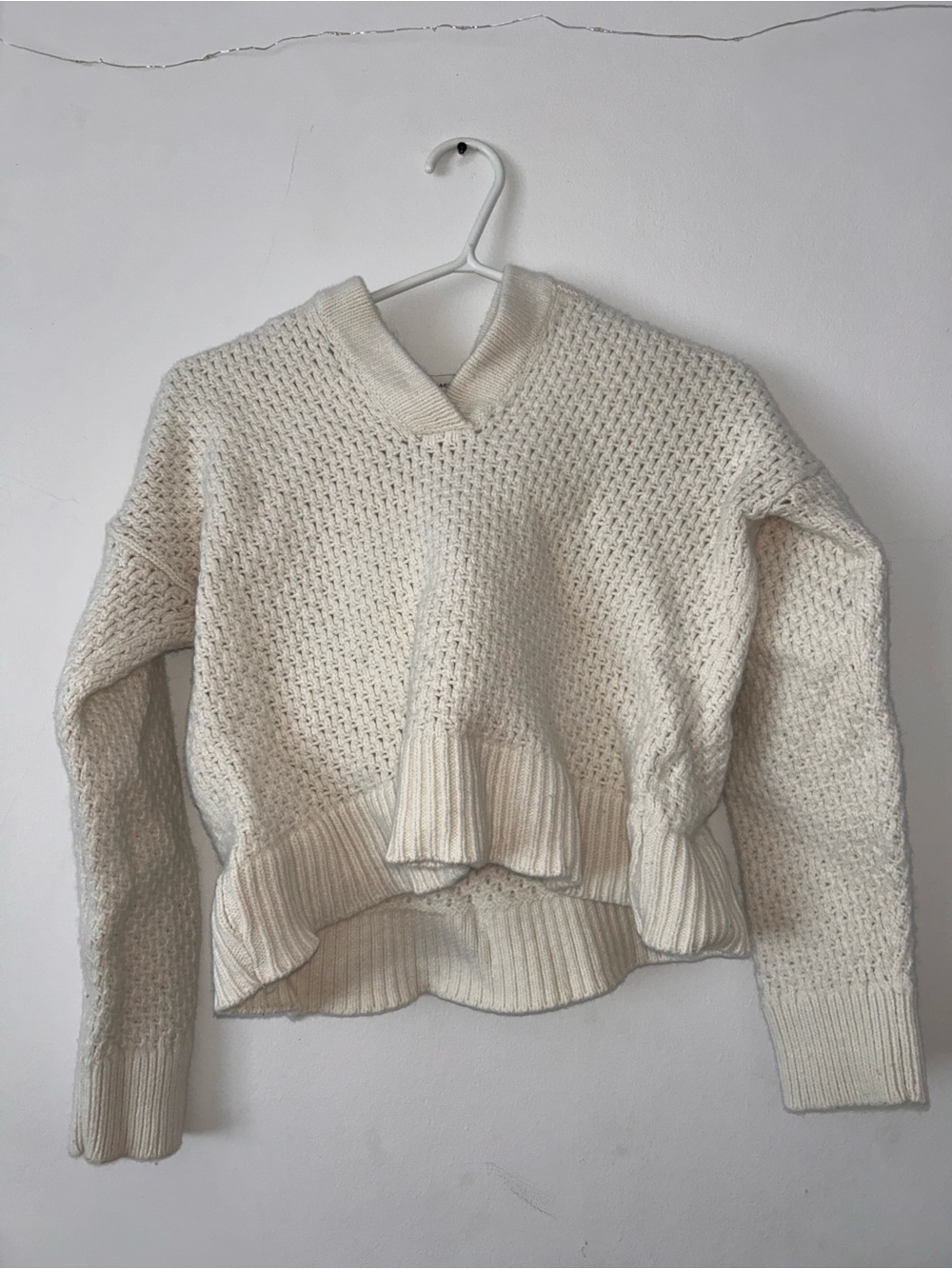 Club Monaco Cropped Knit Sweater